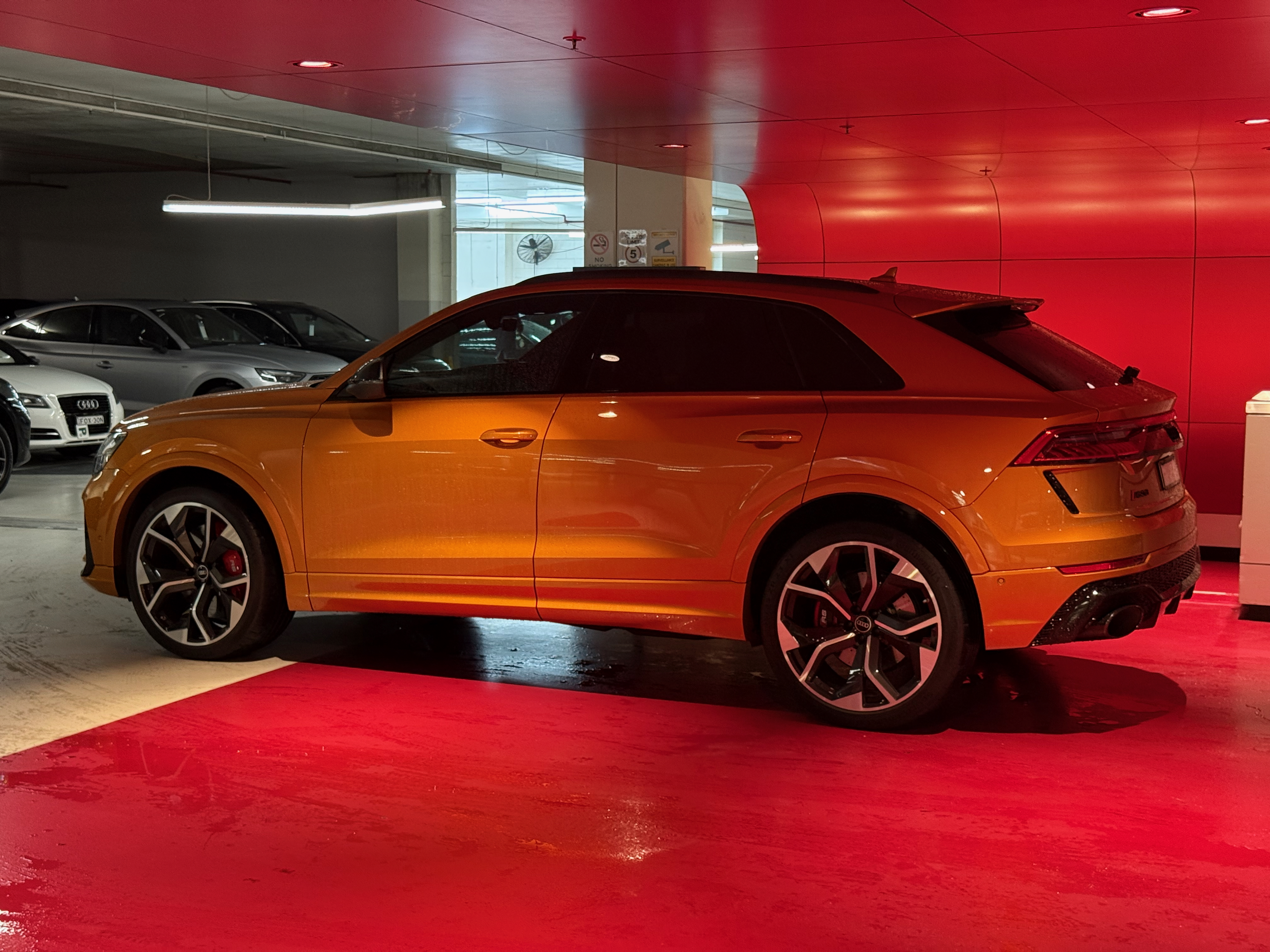 2021 Audi RSQ8 Dragon Orange Sydney